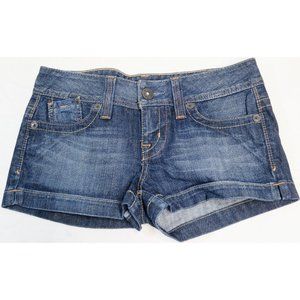 Guess Jeans Shorts, Dark Blue, Stretch, Size 28, Like New, Style A5909
